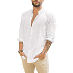 Men's Long-sleeve Shirt – Blue
