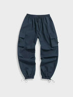 Men's Wide Leg Cargo Trousers – Baggy Streetwear Pants