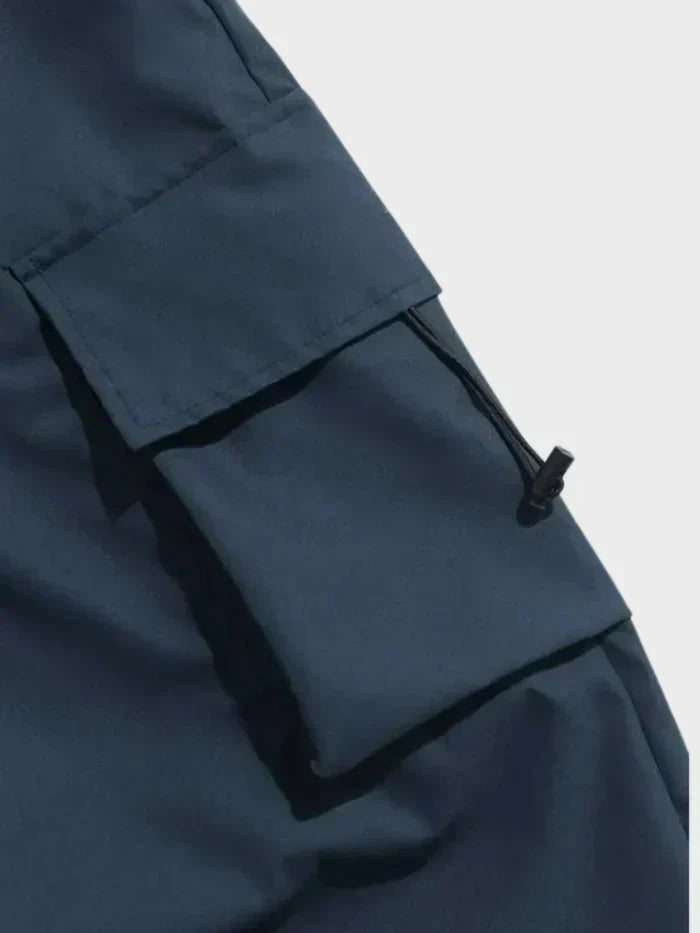 Men's Wide Leg Cargo Trousers – Baggy Streetwear Pants