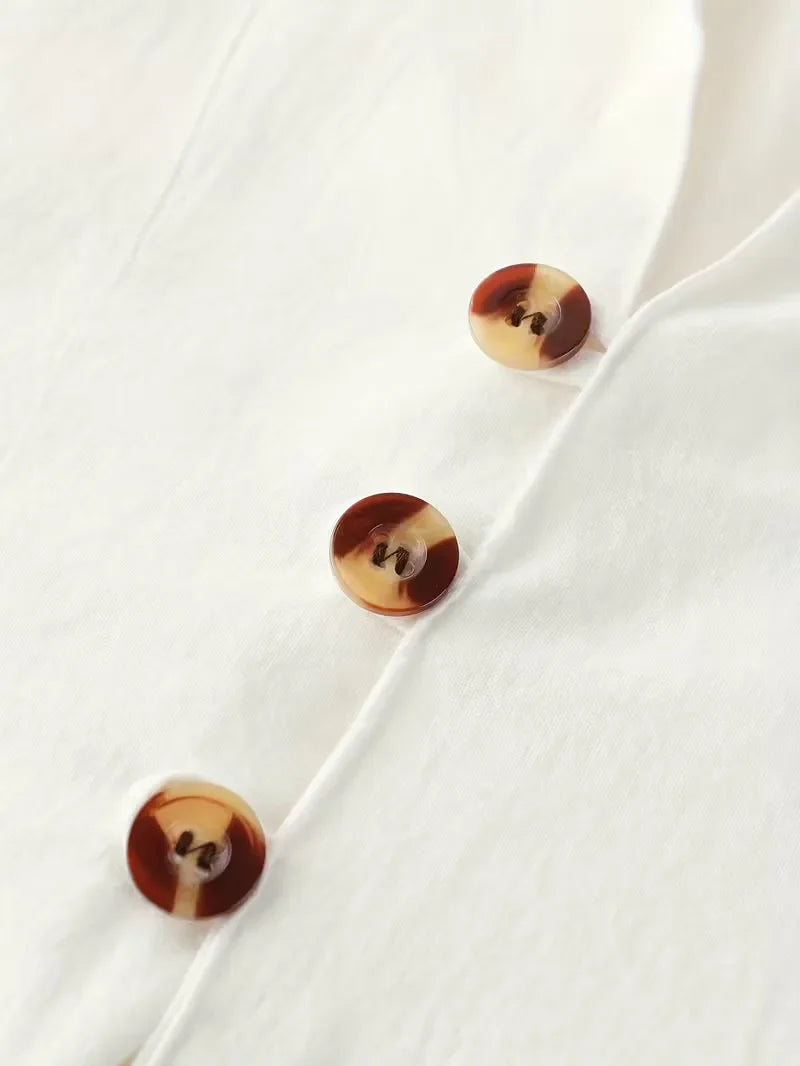 Men's Mandarin Collar Shirt and Trouser Set