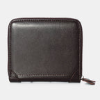 Men's leather-look RFID Wallet – Large-Capacity Zip-Around Card Organiser