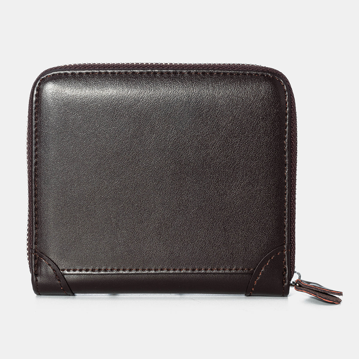 Men's leather-look RFID Wallet – Large-Capacity Zip-Around Card Organiser
