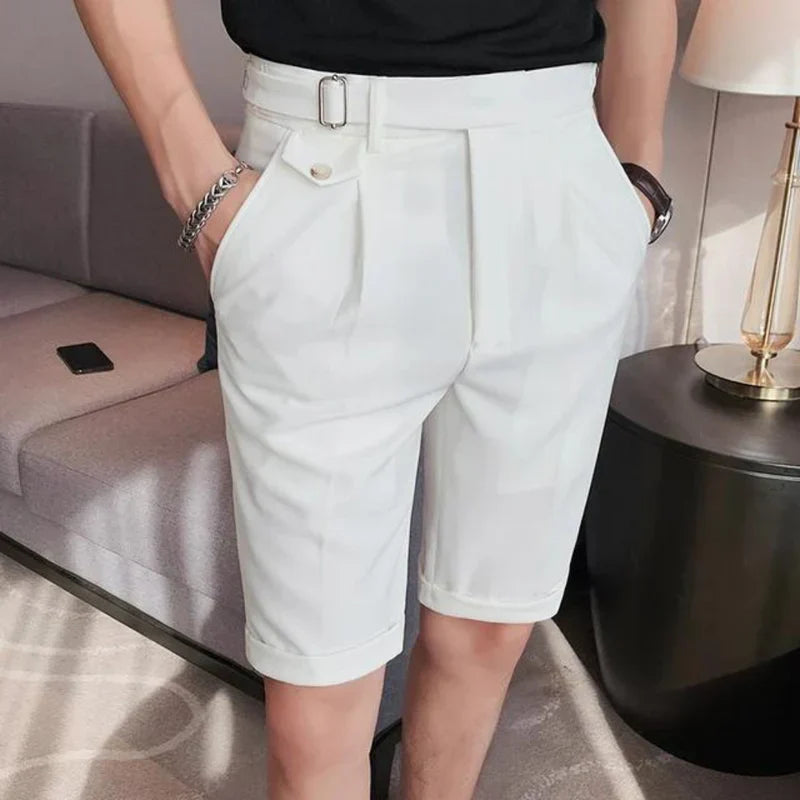 Men's Smart Cotton-Blend Shorts