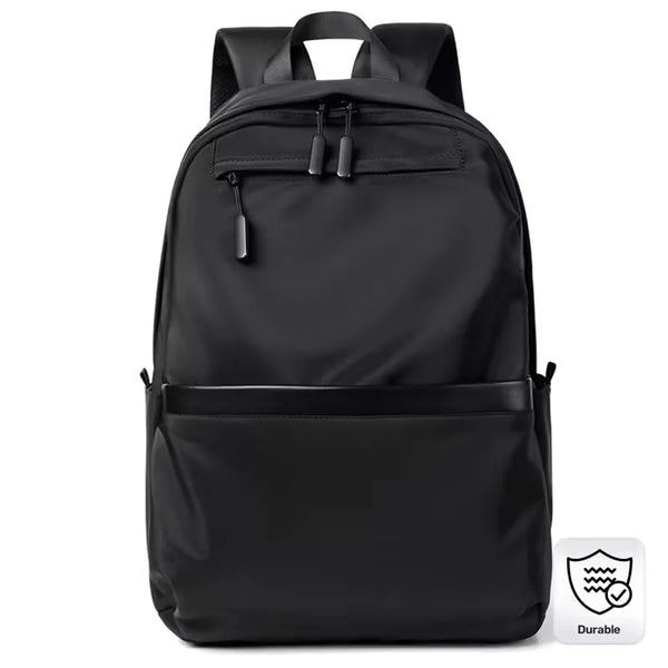 Multi-Pocket Oxford Backpack