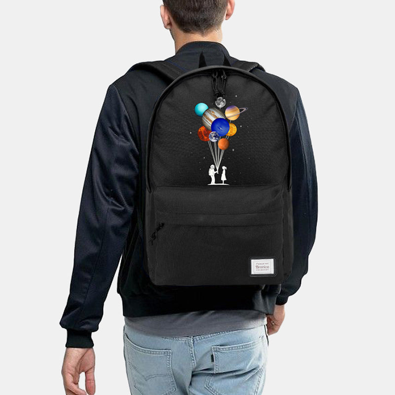 Unisex Astronaut Planet Backpack – Oxford School Bag