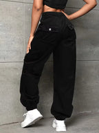 Women's Wide-leg Cargo Trousers
