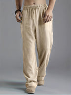 Men's Wide-Leg Joggers – Relaxed Lounge Fit, S to 5XL