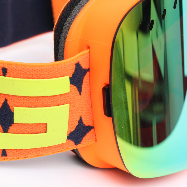 Men's Mirrored Ski Goggles – Anti-Fog Dual-Lens Snowboard and Motocross
