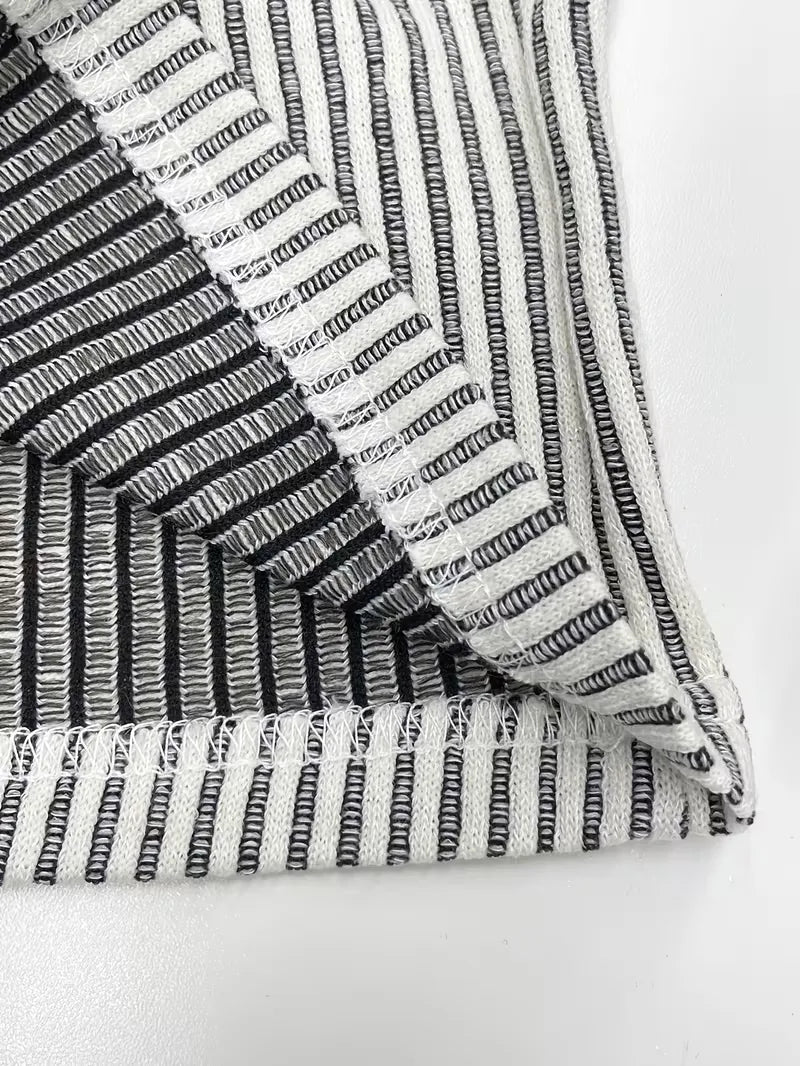 Men's Knitted Jacquard T-Shirt