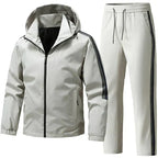 Men's Hooded Tracksuit Set – Warm Two-Piece Outfit