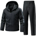 Men's Hooded Tracksuit Set – Warm Two-Piece Outfit
