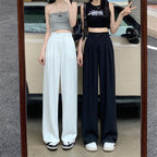 Women's Wide Leg Linen Trousers