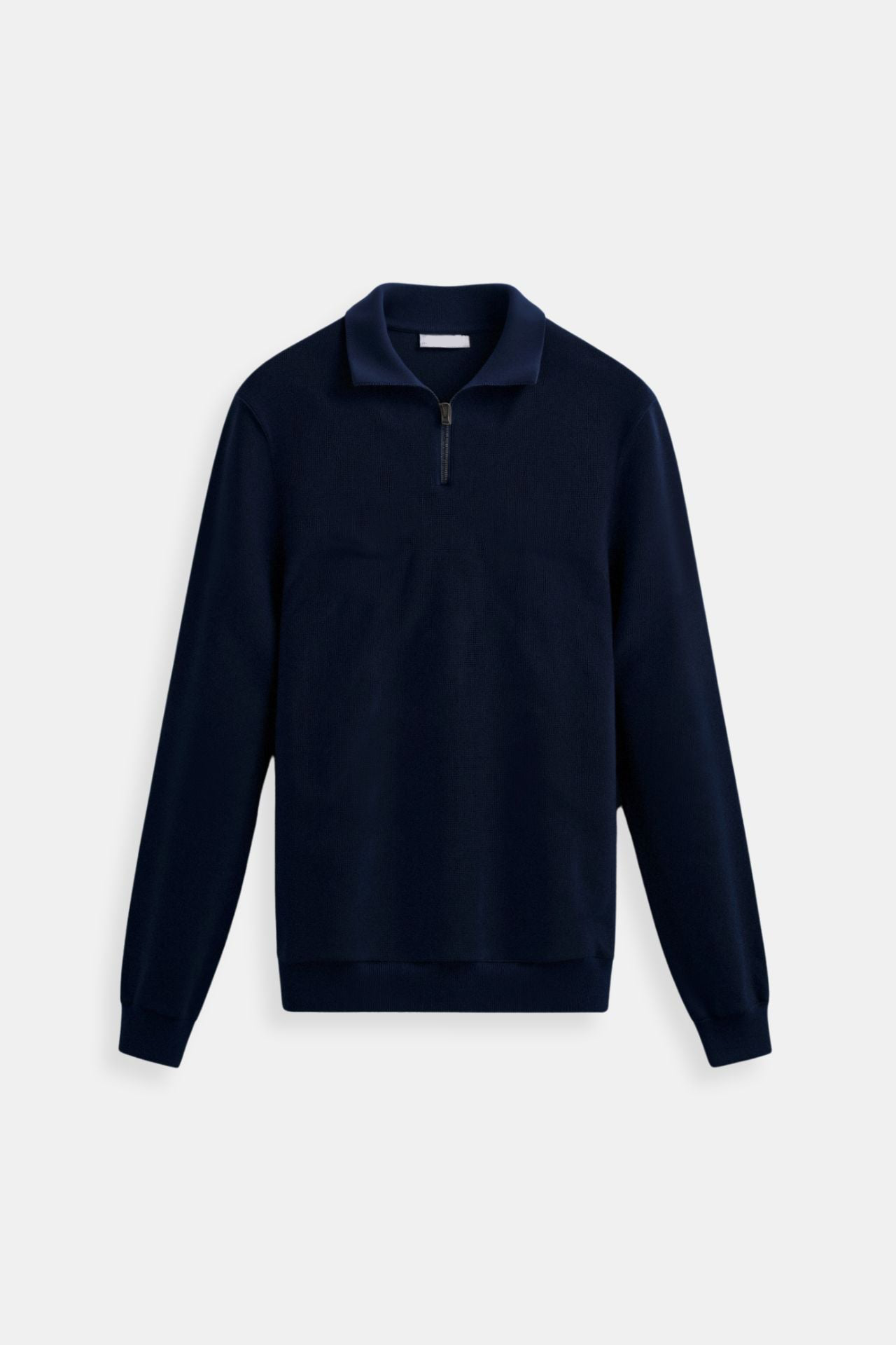 Men's Zip Neck Knitted Jumper