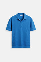 Men's Open-neck Polo Shirt