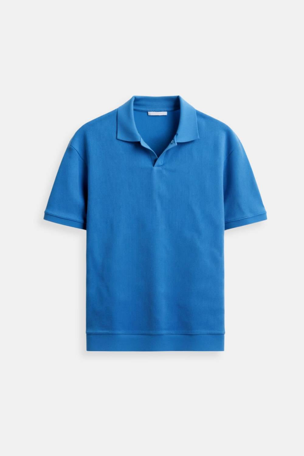Men's Open-neck Polo Shirt