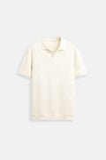 Men's Open-neck Polo Shirt