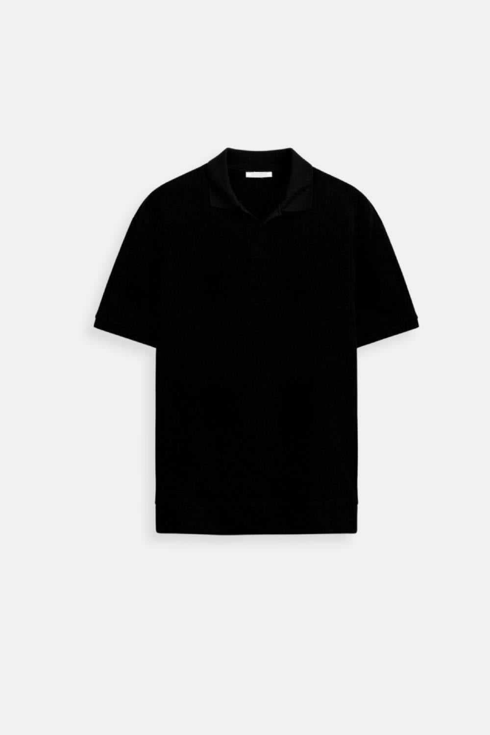 Men's Open-neck Polo Shirt