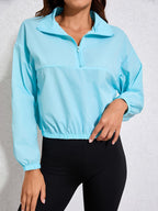 Women's Zip-front Windbreaker with long sleeves