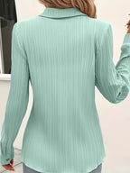 Women's Long-sleeve Shirt with button fastening