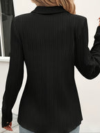 Women's Long-sleeve Shirt with button fastening