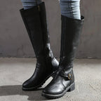 Women's Knee-high Boots – Black