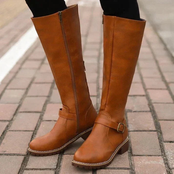 Women's Knee-high Boots – Black