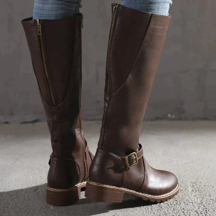 Women's Knee-high Boots – Black