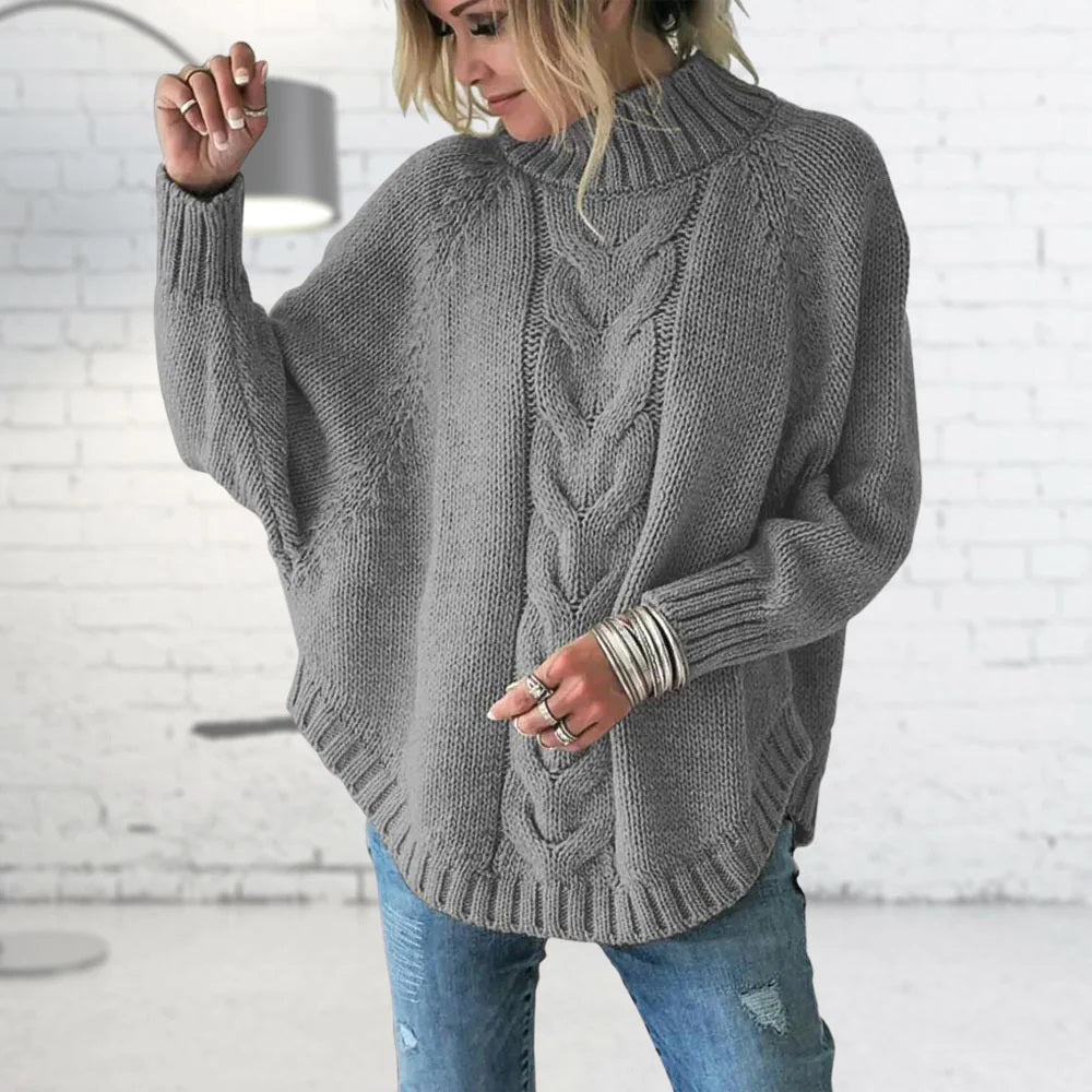 Women's Turtleneck Jumper – Pink