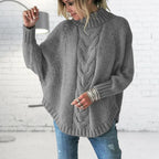Women's Turtleneck Jumper – Pink