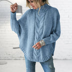 Women's Turtleneck Jumper – Pink
