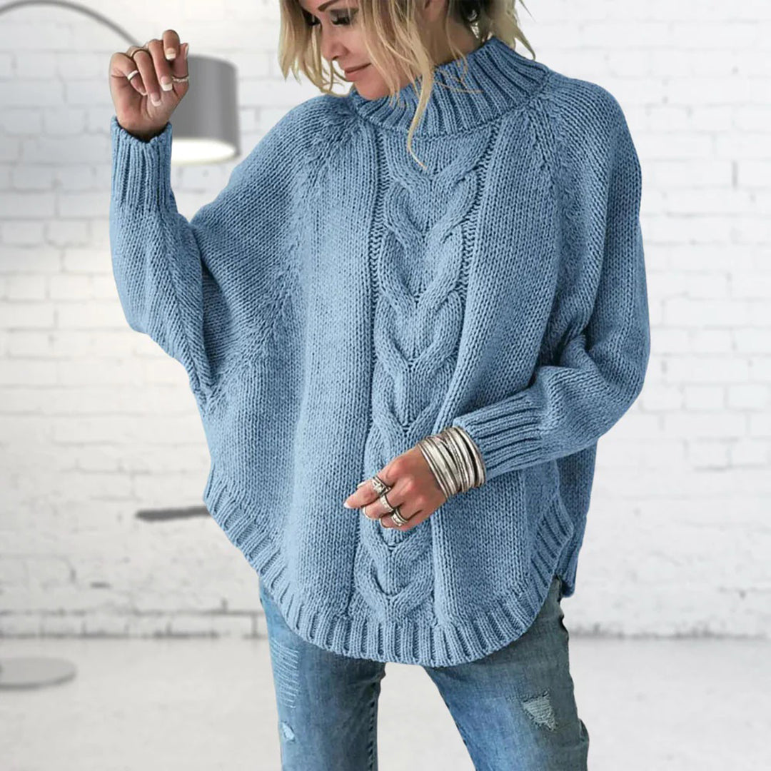 Women's Turtleneck Jumper – Pink