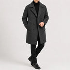 Men's Trench Coat Double-breasted