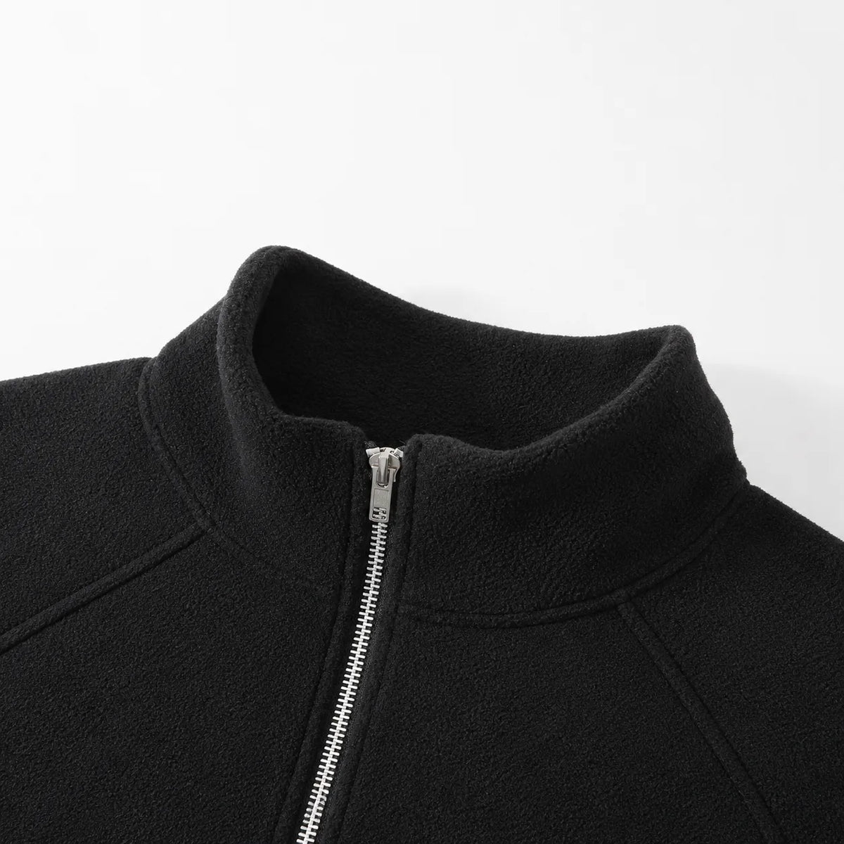 Men's Zip-up Jumper with Mock Neck – Style 4