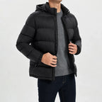 Men's Puffer Jacket with Hood – Style 7