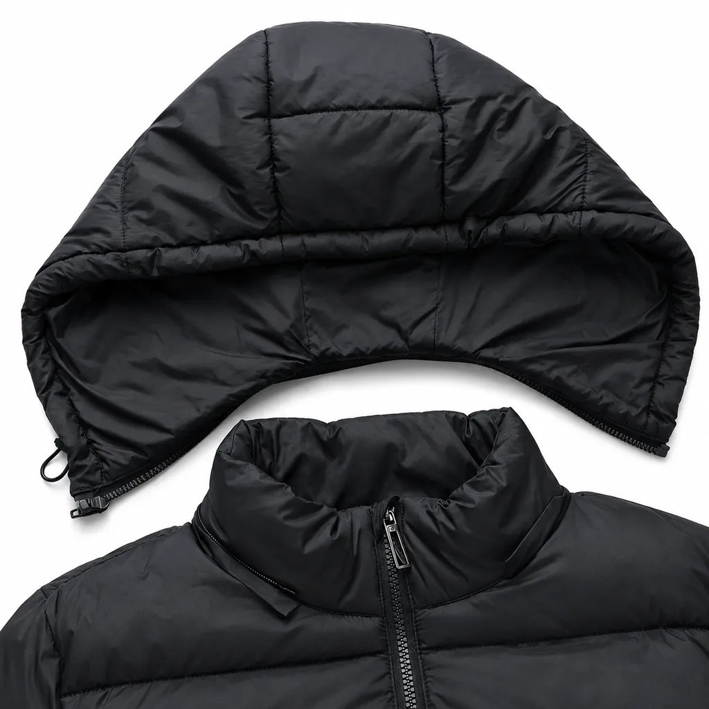 Men's Puffer Jacket with Hood – Style 7