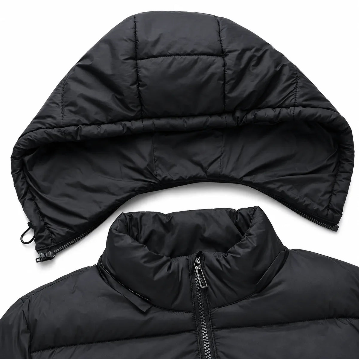 Men's Puffer Jacket with Hood – Style 7