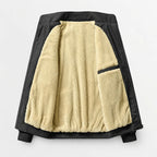 Men's Puffer Jacket with Fleece Lining