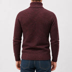 Men's Zip-up Jumper with Mock Neck – Style 3