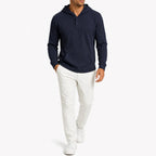 Men's Hoodie with Textured Finish and Hood