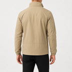 Men's Rain Jacket with Zip Front