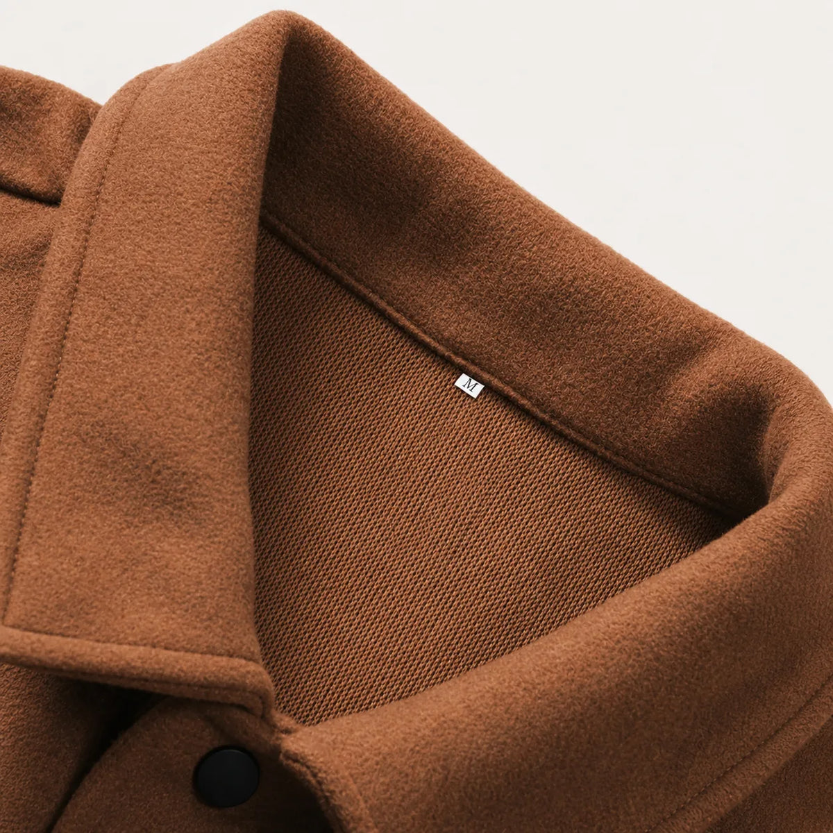 Men's Overshirt with Mandarin Collar – Style 2