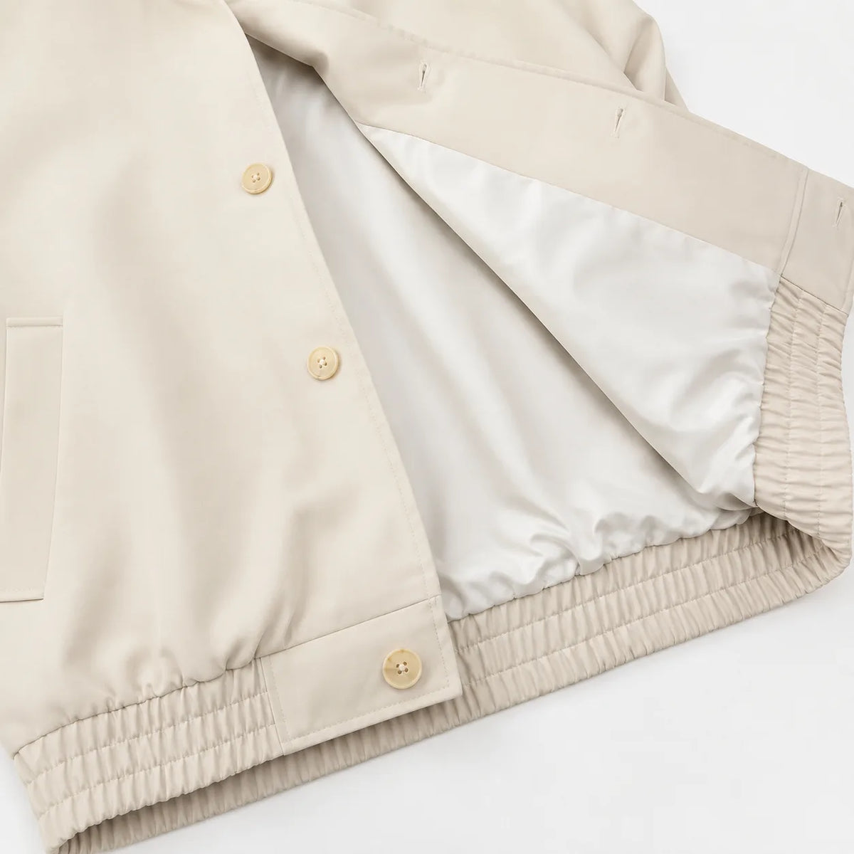 Men's Trench Coat with Classic Collar