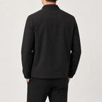 Men's Bomber Jacket with Mandarin Collar