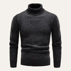Men's Fine-Knit Turtleneck Jumper – Classic Fit