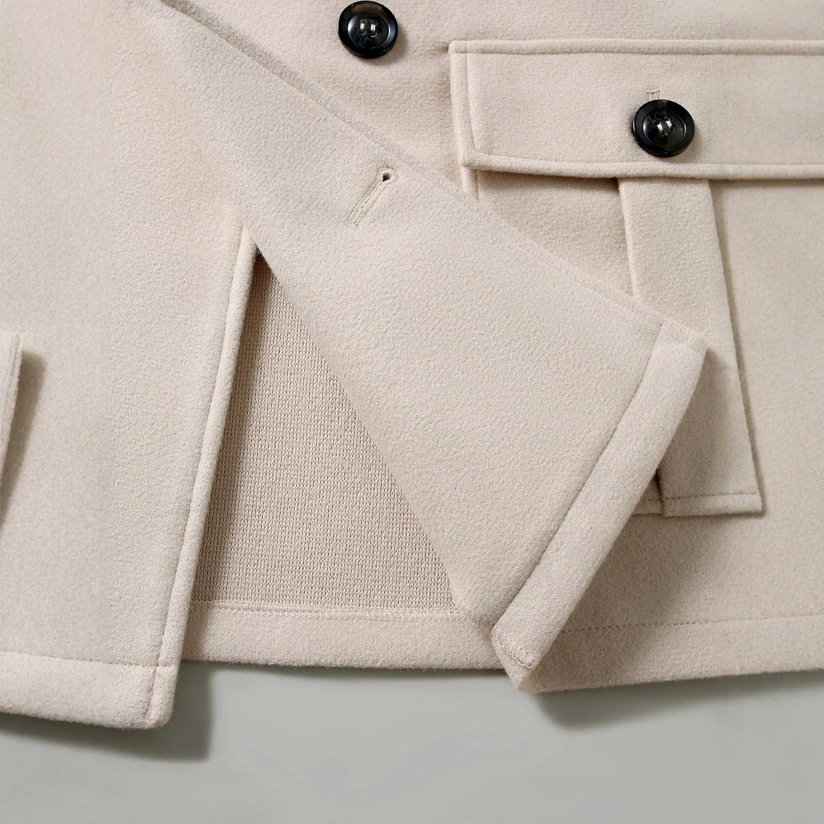 Men's Trench Coat Double-breasted – Style 2