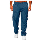 Men's Utility Cargo Trousers – Relaxed Multi-Pocket Trousers