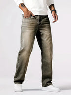 Men's Loose Fit Five-Pocket Jeans