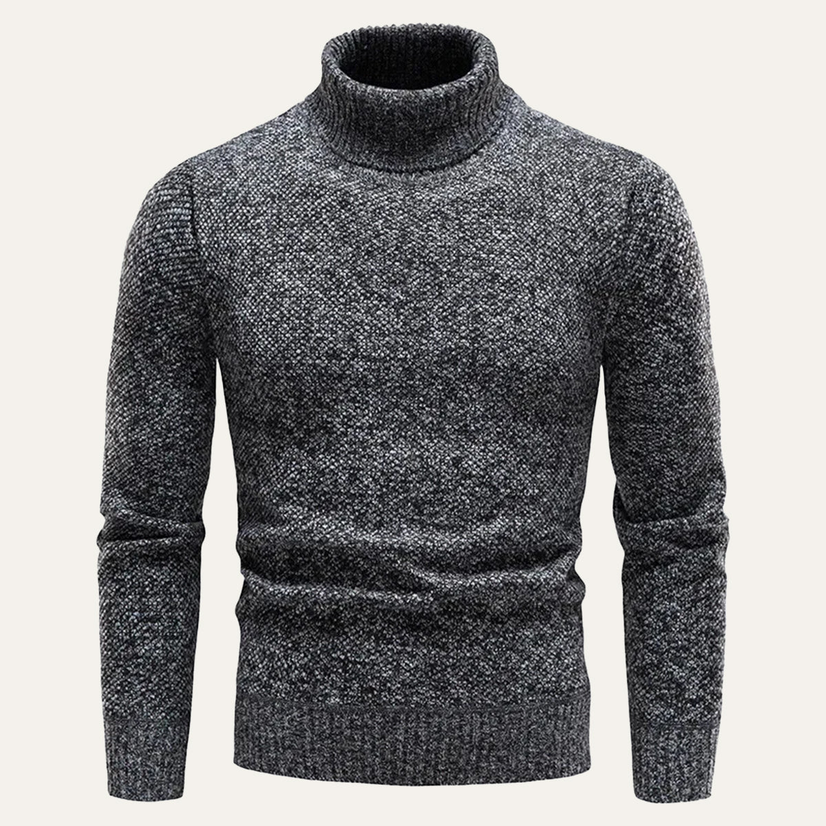 Men's Fine-Knit Turtleneck Jumper – Classic Fit