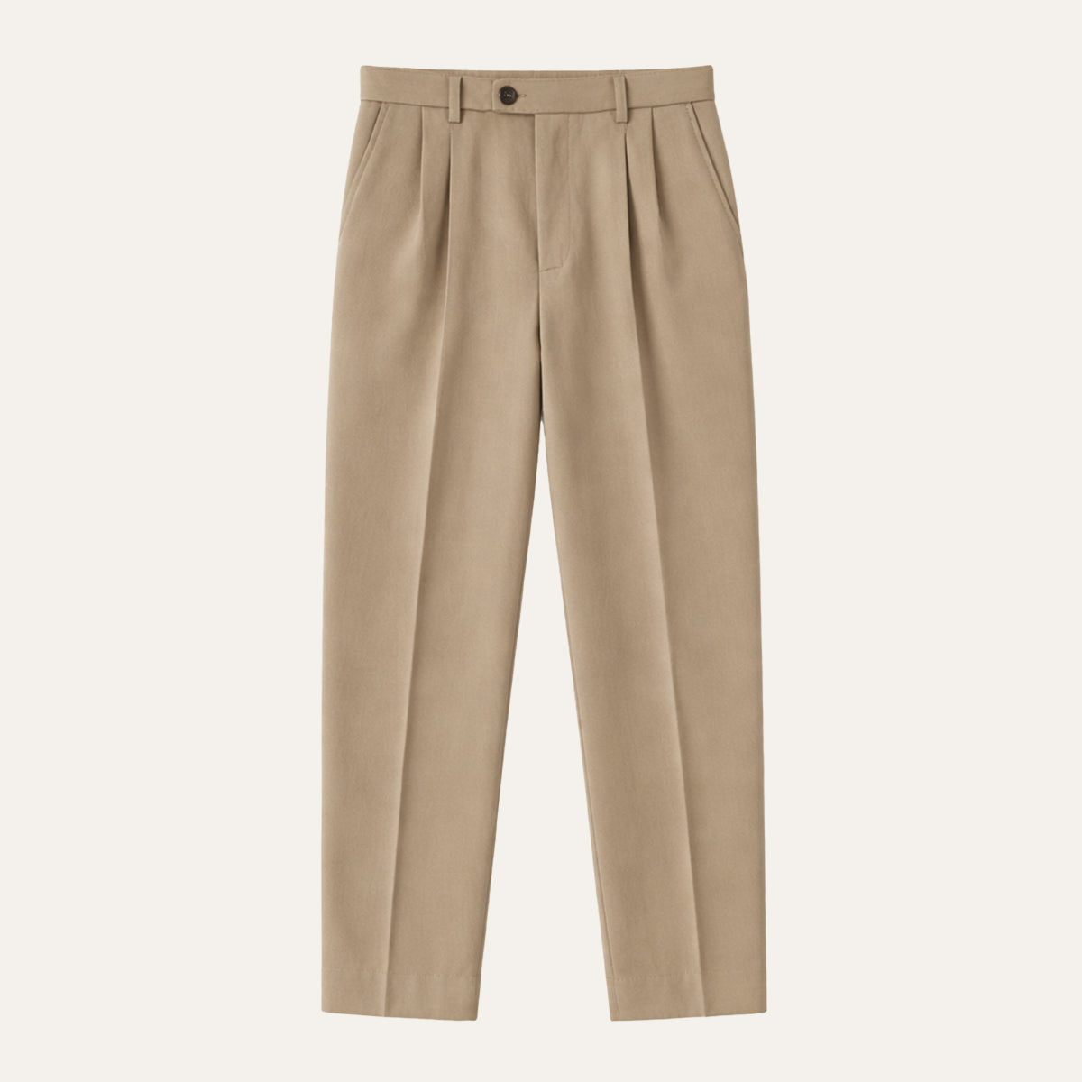 Men's Tailored Pleated Trousers – Relaxed Vintage Fit