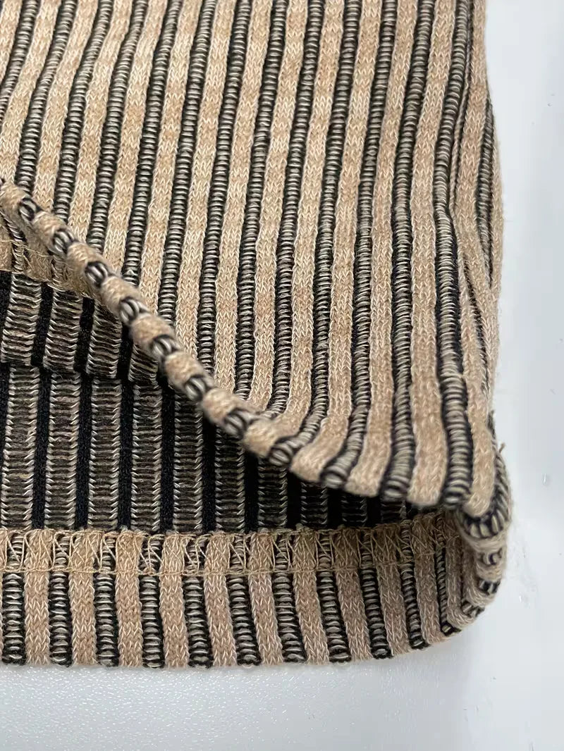 Men's Knitted Jacquard T-Shirt